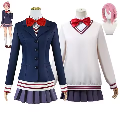 Anime Dandadan Ken Takakura Momo Ayase Cosplay Aira Shiratori Costume Black Uniform Hoodies Skirt Ch