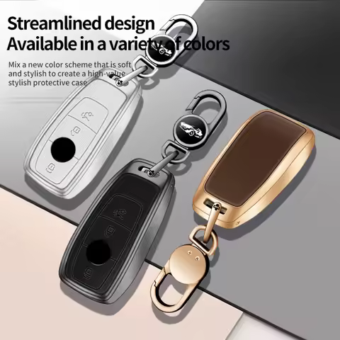 Car Key Case Cover for Mercedes Benz E C S GLC Class E200 E400 E63 W213 S550 S560 C260 A200 Key Shel