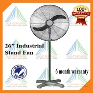 26" FAN HEAVY DUTY INDUSTRIAL STAND FAN 26'' stand fan industrial fan kipas angin kipas industri