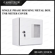 SINGLE PHASE METER BOARD METAL COVER BOX INDOOR EMPTY HOUSING ELECTRICAL MAIN PANEL CLAD KOTAK PETI 