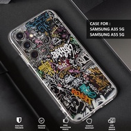 SAMSUNG A55 5G Case - SAMSUNG A35 5G Casing - SWAG Motif - Premium Softcase - Case hp - Casing hp - 