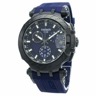 TISSOT T115.417.37.041.00 T1154173704100 Men's Analog Watch T-RACE Chronograph 43mm silicone strap b