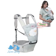 Baby Scots Gendongan Hipseat BSG1001 Embroidery Animal / Sheep series BFG1103