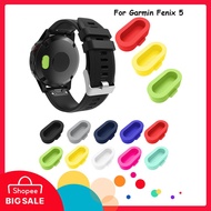 10pcs Dust plug protector of smartwatch For Garmin Fenix 5 5X 5S Silicone Cover