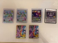 夢夢FUR 耿鬼SAR 超夢SAR Shiny Rare 30th Celebration card