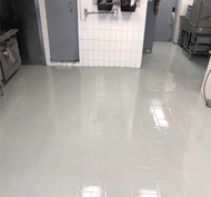 EPOXY FLOOR PAINT ( HE 9093 dawn grey HEAVY DUTY BRAND ) CAT LANTAI RUMAH / TOILET TILES / CEMENT / FLOOR ( 5L or 1L )