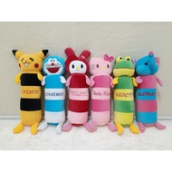 CBT Cute Character Striped Bolster Semi L Children's Bolster