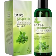 [ iiMONO ] Honeydew Invigorating Tea Tree Peppermint Shampoo for Dandruff Build Up Dry Scalp and Fla