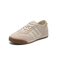 รองเท้าผ้าใบสีเงินสไตล์ย้อนยุค Belle Retro Silver Sport Casual Shoes รองเท้าผ้าใบลำลองสำหรับผู้หญิง