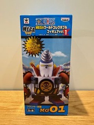 全新行版日版 One Piece 海賊王 WCF Mega 芬奇 大將軍 佛朗基 弗蘭基 Vol.1 General Franky