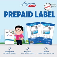 [Normal Mail] [1pc] SingPost Prepaid Postage Label Tracked to Letterbox within Singapore