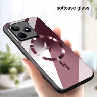 RR34 Softcase Glass Glossy Realme Note 80/C53/C51/C51s/Realme Note 50 Camera Protection All Type Rea