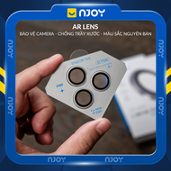 Bộ 3 Vòng Cường Lực Camera Kuzoom AR Viền Nhôm Cho iPhone 17 Pro Max 16 15 14 13 12 Njoyshop