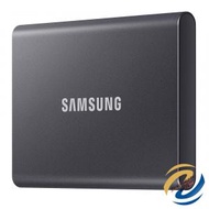 Samsung - T7 攜帶型固態硬碟 USB 3.2 1TB 黑色