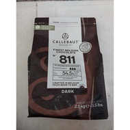 Callebaut dark chocolate couverture 811 54% chocolate 500gr Repack