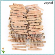 ESPOIR Resistor Kit, Resistors Assortment kit 1000pcs 100 Values, High-quality Carbon Film Resistor 