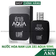 Nước Hoa Nam Lua Perfume 818 Aqua 50ml - Nước Hoa Lua 818 Hương Thơm Tươi Mát Hiện Đại - Mỹ Phẩm Ann