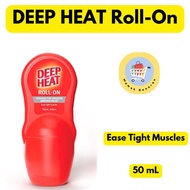 Deep Heat Roll On 50 mL Massage Lotion Massage Cream Muscle Ointment