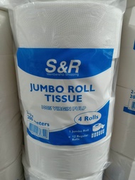 S&R JUMBO ROLL TISSUE 200M/4ROLL (PHIL) 89525