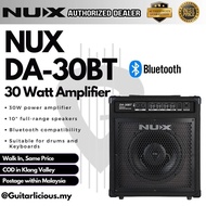 NUX DA-30BT Bluetooth Personal Monitor Amplifier Drum Bass Keyboard Amp Speaker ( DA30BT DA30 DA30-B