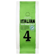 Tesco Italian Fresh 4 Medium Strong Ground Coffee 227g