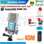 Waterproof Action Camera Case for Insta360 X3 - Insta 360 X3 Underwater Diving Case - Transparent Di