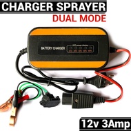 Charger Aki sprayer elektrik 3 ampere - Charger sprayer dual mode