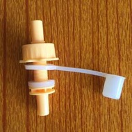 燻蒸機木桶接頭配件阻流塞蒸汽膠足浴盆塞泡腳桶排水管排水閥蒸腳桶