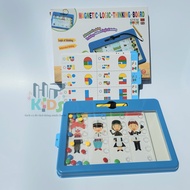 Bảng nam châm loại xịn giúp bé học chữ cái từ vựng giúp bé tư duy tăng cường IQ EQ