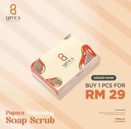 Qivea Papaya Whitening Soap Scrub