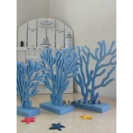 Ocean Style Decoration Coral Tree Decoration Home Wedding Stage Desktop Decoration Decoration Wooden