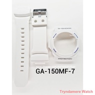 silicone strap Aksesori ◐✆㍿CASIO G-SHOCK BAND AND BEZEL GA150 GLX150 GA300 GA310 100% ORIGINAL