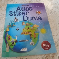 Buku Pengetahuan Anak Atlas Stiker Dunia