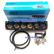 MATA Mini Laser Shooting Light 3 Eyes 4 Eyes 5 Eyes 6 Eyes Devil Eye Super Bright Full Aluminum Whit