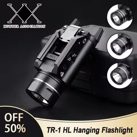 WADSN Tactic TR-1 HL Hanging Pistol Light Strobe Metal 800 Lumens Powerful Flashlight For Glock 17 1
