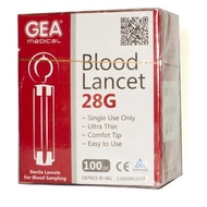 Sterile Blood Lancet Needle GEA Lancet Needle Contains 100 Disposable Sterile Blood Check Needles M.