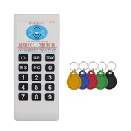 RFID NFC IC Card Reader &amp Writer +5XUID Keychain 125Khz-13.56MHZ Duplicator RFID Smart Card Reade