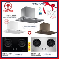 (HOOD + HOB) Fujioh FR-CL1890R Chinmey Cooker Hood + FH-GS6720 SVGL/SVSS 2-Burner Hob