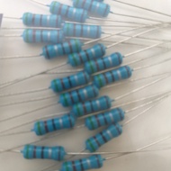 [ 20PCS ]  1/2 W  10Ω ~ 82Ω +-1%( R 5 แถบสี ) Resistor ตัวต้านทาน จำนวน 20 ตัว