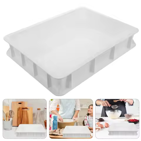 Stackable Pizza Dough Proofing Box Commercial Dough Proofing Container With Lid Or Without Lid For H