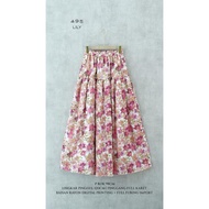 Korean floral skirt - viral floral skirt - Bangkok IMPORTED floral skirt - Bangkok floral skirt - Ba