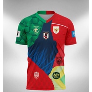 INDONESIA SAUDI CHINA BAHRAIN AUSTRALIAN JAPAN COMBINATION MIXED Jersey 2025