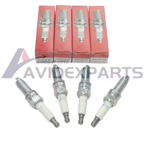 4pcs 12290-R48-H01 ILZKR7B11S 5787 Iridium Spark Plug For Honda Accord Civic CRV TSX Acura MDX TL 12