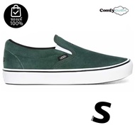 VANS SLIP ON COMFYCUSH SIXTY SIXERS AYAKKABI PINE NEEDLES WHITE (สินค้ามีประกันแท้)