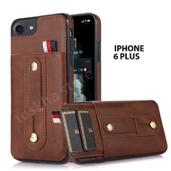 Case HP IPHONE 6 PLUS BACK WALLET COVER SLOT HOLDER Card