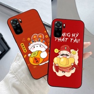 Cute Xiaomi redmi note 10 / note 10s 4g / note 10 pro / mi note 10 lite Case With Picture Printed CNY 2024