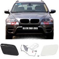 Headlight Washer Cover for 07-13 BMW X5 SAV E70 Fit 3.0si 3.5d 4.8i 30dX 35dX 35iX 50iX Cleaning Hea