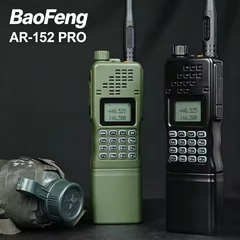 Baofeng 15W Powerful AR-152 AR152 Two Way Radio 12000mAh Battery Walkie Talkie AN /PRC-152 Dual Band