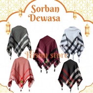 Adult men's rectangular turban/adult men's turban/motif turban/Lis turban/by Hajj and Umrah/wholesal