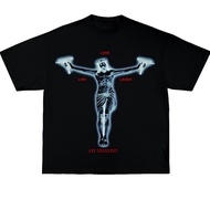 AIFindustry - Tshirt Boxy Fit Live Love Laugh Softweight T shirt / Boxy T Shirt / Boxy Shirt / Boxy 